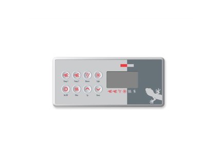 Gecko Schalttafel TSC-8 (8 Tasten)