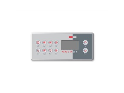 Gecko control panel TSC-8 (10 Buttons)