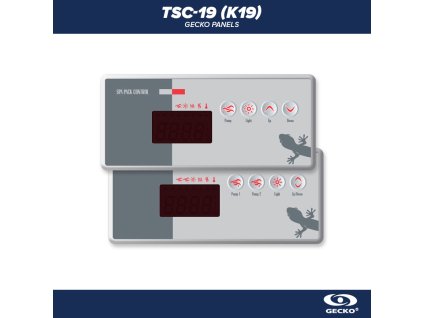 Gecko control panel TSC-19 (4 Buttons)