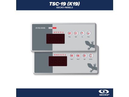 Gecko Ovládací panel TSC-19 (4 Buttons) - BDLTSC19PPD
