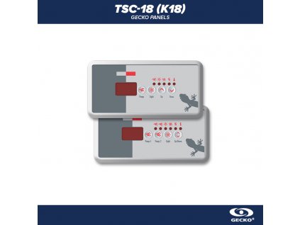 Gecko control panel TSC-18 (4 Buttons)