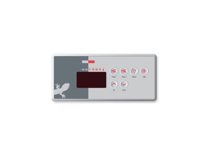 Gecko control panel TSC-35 (6 Buttons)