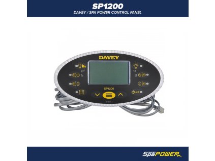 Davey / Spa Power Control panel SP1200 - oval