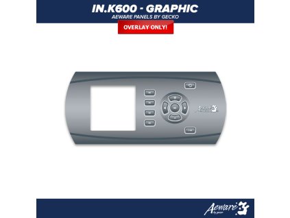 Gecko Aeware control panel IN.K600 - Graphic - label/ sticker