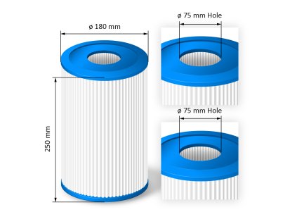 Kartuschenfilter für Whirlpools - SC741