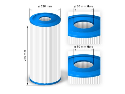 Cartridge filter for hot tubs - SC756