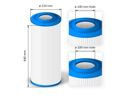 Kartuschenfilter für Whirlpools - SC761