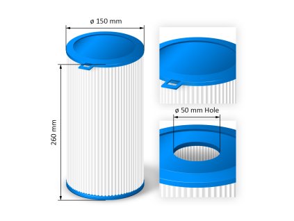 Kartuschenfilter für Whirlpools - SC768