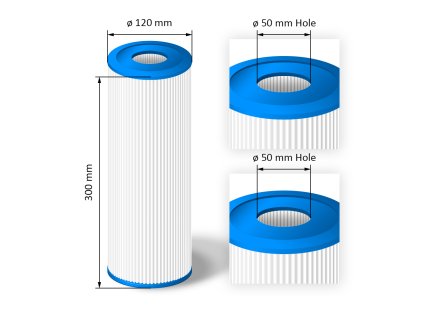 Cartridge filter for hot tubs - SC821