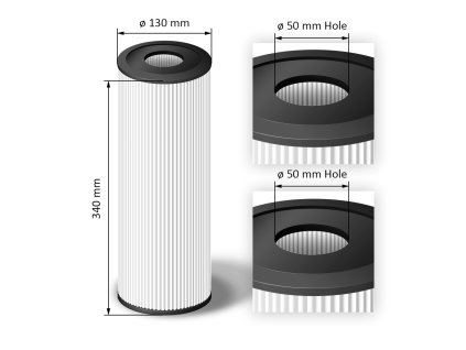 Cartridge filter for hot tubs - SC842