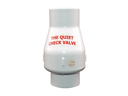 Check valve for water