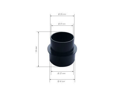 CG Air Plastová redukcia ku kompresorom 1,25" - 32mm - AD-1_1-4-M_X_32F