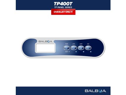 Balboa control panel TP400T - label/ sticker