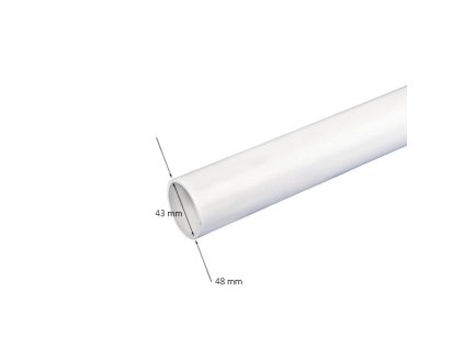 Připojovací potrubí k cirkulačním čerpadlům a kompresorům průměr 48mm - 1m - 1.10.150201