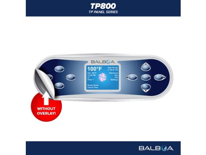 Balboa Control panel TP800 - without label