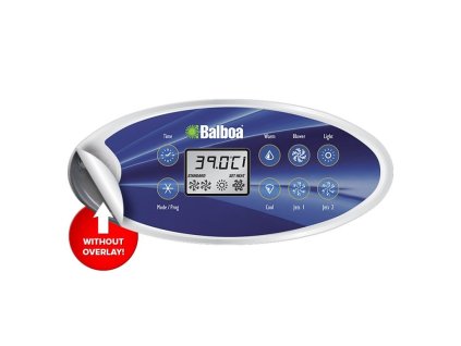 Balboa control panel VL802D - without label
