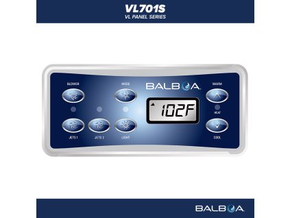 Balboa Ovládací panel VL701S - 53189-02