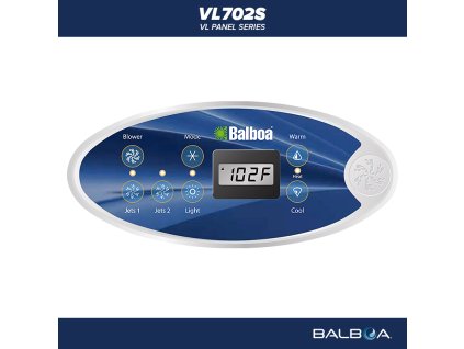 Balboa Ovládací panel VL702S - 54652-02