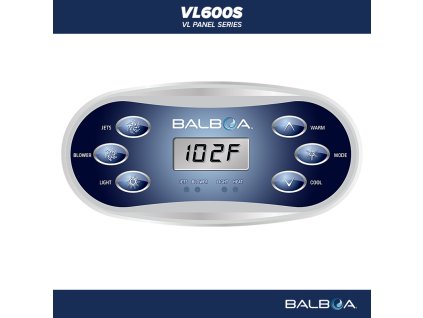 Balboa Ovládací panel VL600S - 54547-02