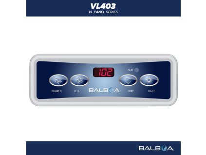 Balboa Ovládací panel VL403 - 51676