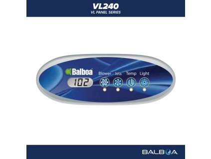 Balboa Ovládací panel VL240 - 53646