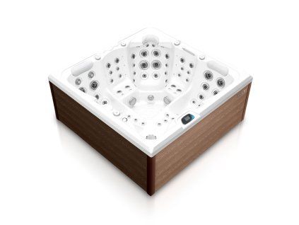 Marlin Geometric Hot Tub for 5 People 200x200x92 cm - 8780