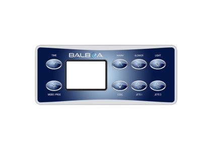 Balboa Control panel VL801D - label/ sticker