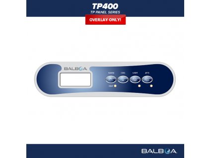 Balboa control panel TP400 - label/ sticker