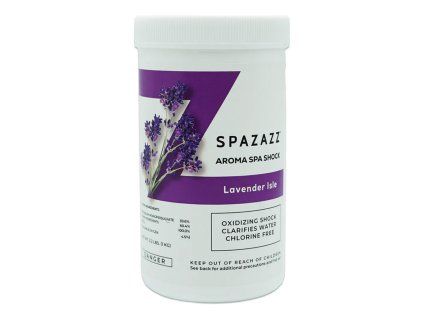Spazazz LAVENDER ISLE SPA SHOCK Aromaduft für Whirlpools (1kg)