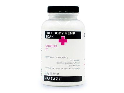 Aroma vůně pro vířivky Spazazz UNWIND #17 HEMP SOAK (538g)