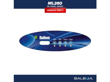 Balboa control panel ML260 - label/ sticker