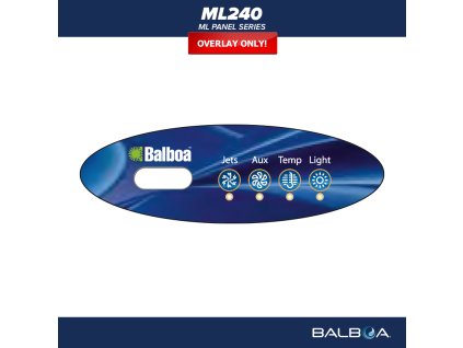 Balboa Ovládací panel ML240 - Polep/ nálepka - 11611