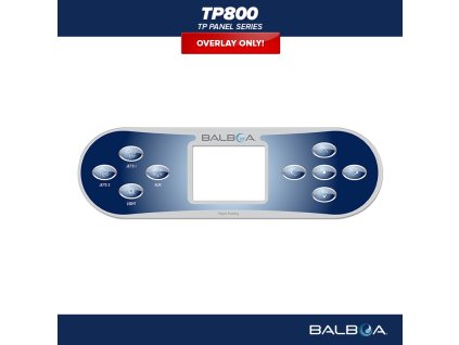 Balboa control panel TP800 - label/ sticker
