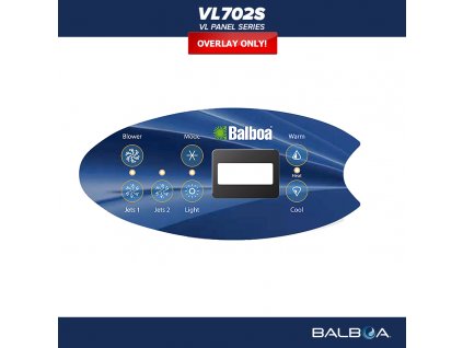 Balboa control panel VL702S - label/ sticker