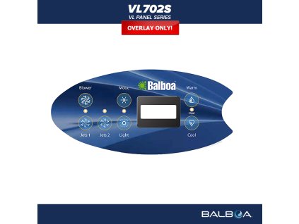 Balboa Ovládací panel VL702S - Polep/ nálepka - 11790