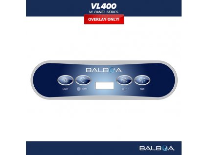 Balboa control panel VL400 - label/ sticker