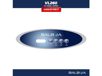 Balboa Ovládací panel VL260 - Polep/ nálepka - 11521