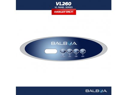 Balboa Schalttafel VL260 - Aufkleber