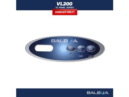 Balboa Ovládací panel VL200 - Polep/ nálepka - 11219