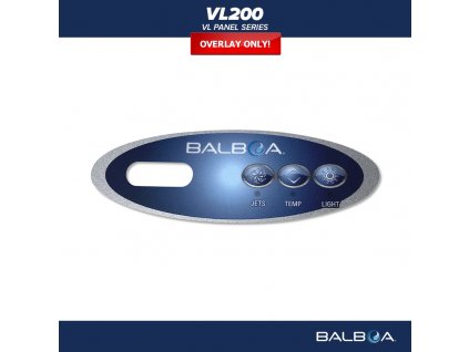 Balboa Schalttafel VL200 - Aufkleber