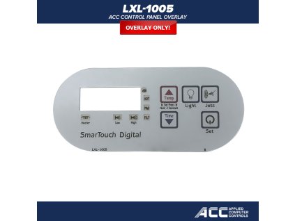 ACC Control panel LXL-1005 - Overlap/sticker