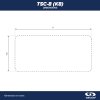 Gecko Schalttafel TSC-8 (8 Tasten)