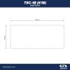 Gecko Schalttafel TSC-18 (4 Tasten)