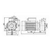 LX Wasserpumpe für Whirlpools WP400 4HP (1-Speed) – Generalüberholt - BCLXWP400I-REP