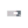 Gecko Schalttafel TSC-8 (8 Tasten) - Aufkleber/Label