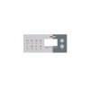 Gecko Schalttafel TSC-8 (10 Tasten) - Aufkleber/Label