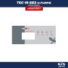 Gecko Ovládací panel TSC-19 GE2, 2 Pumps (4 Buttons) - Polep/ nálepka - 9916-100219