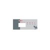 Gecko Schalttafel TSC-19 GE2, 2 Pumps (4 Tasten) - Aufkleber/Label