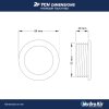 HydroAir Schalttafel - 2 Function, 64 mm - Pump, Blower