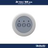 HydroAir control panel - 3 Function, 64 mm - 3x ON/OFF